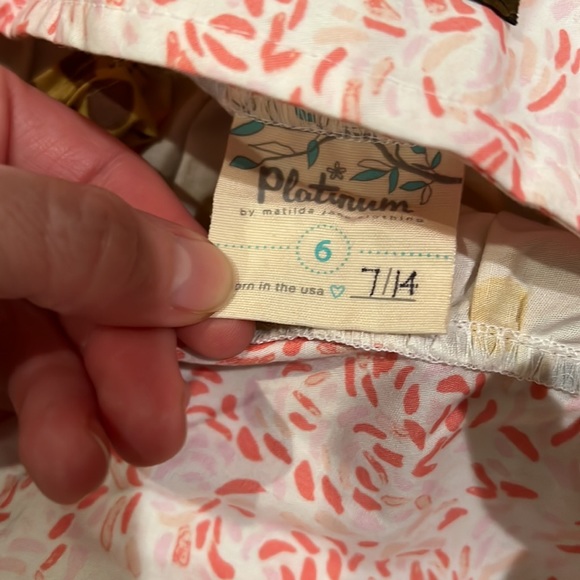 Matilda Jane Platinum Make A Wish Tiered Silly Knot Dress 6 - Picture 4 of 8